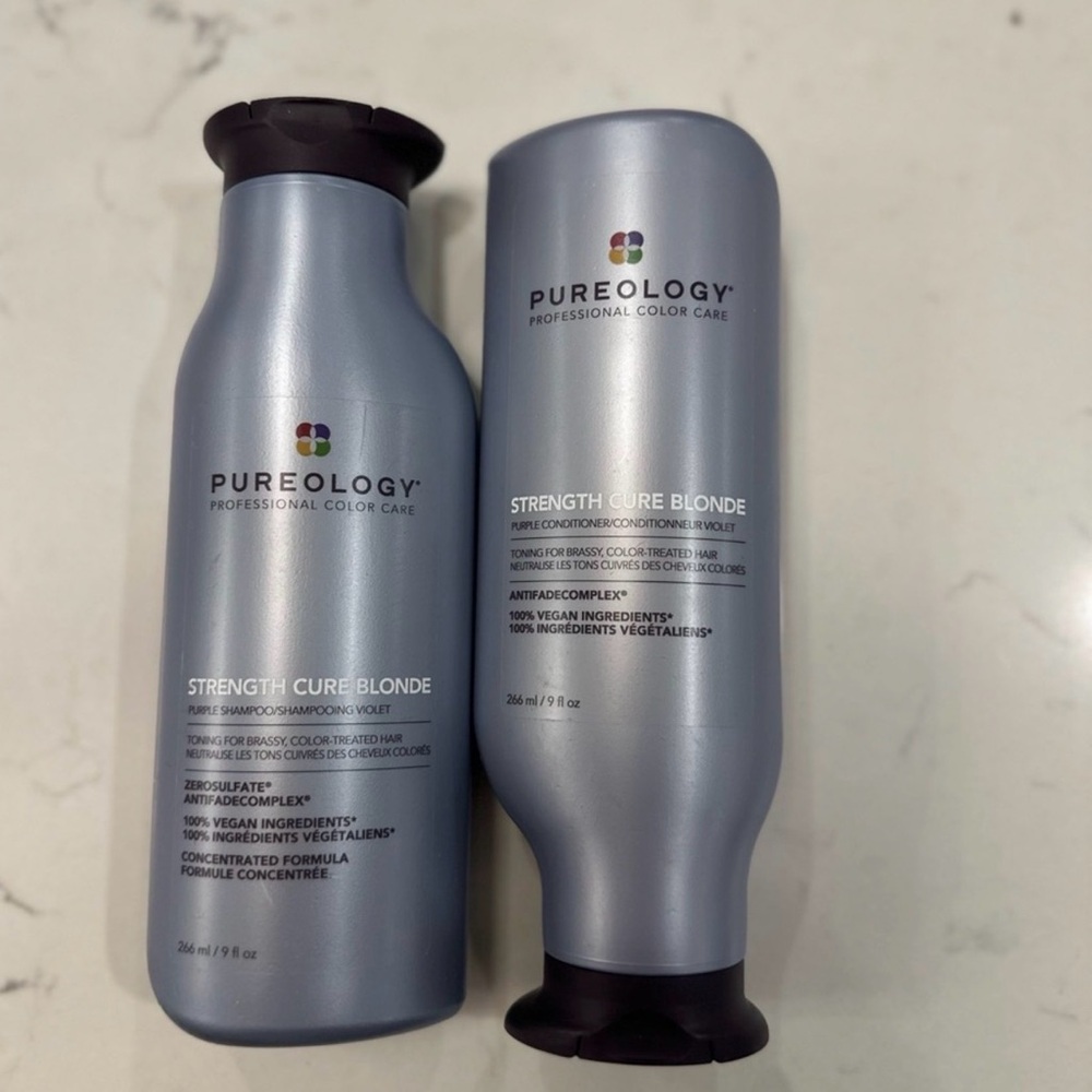 Pureology Strength Cure Blonde Shampoo & Conditioner Set – New – Authentic